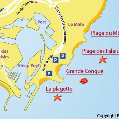 Апартаменты Studio-cabine 6 Couchages Cap-d'agde